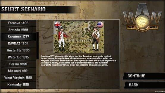 Wars Across the World: Saratoga 1777 — screenshot 1