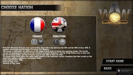 Wars Across the World: Waterloo 1815 — screenshot 2