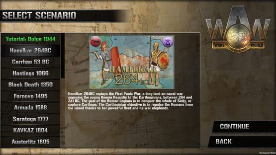 Wars Across the World: Hamilkar 264 — screenshot 1