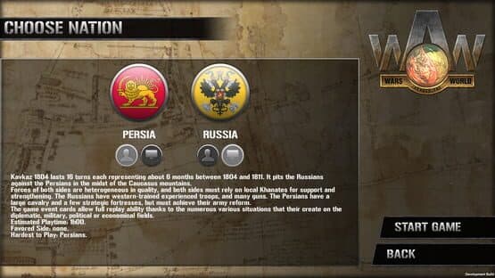 Wars Across the World: Kavkaz 1804 — screenshot 2