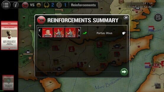 Wars Across the World: Caesar 54 — screenshot 2