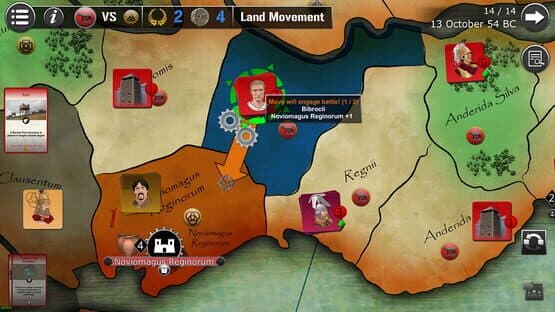Wars Across the World: Caesar 54 — screenshot 3