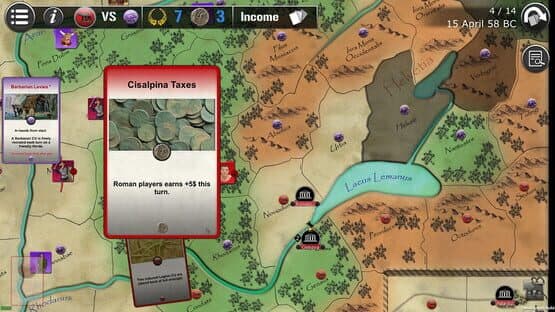 Wars Across the World: Caesar 58 — screenshot 1