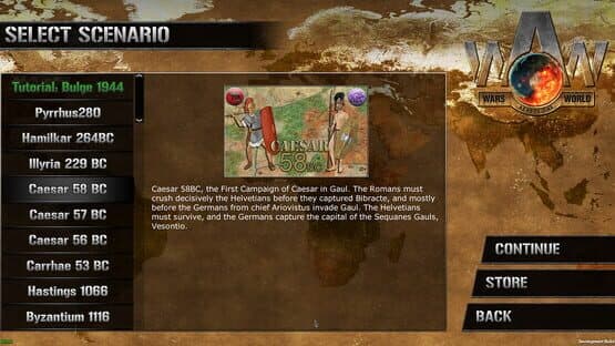 Wars Across the World: Caesar 58 — screenshot 2