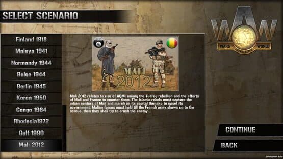 Wars Across the World: Mali 2012 — screenshot 1