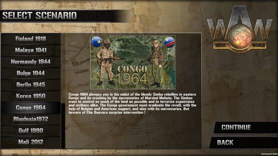 Wars Across the World: Congo 1964 — screenshot 1