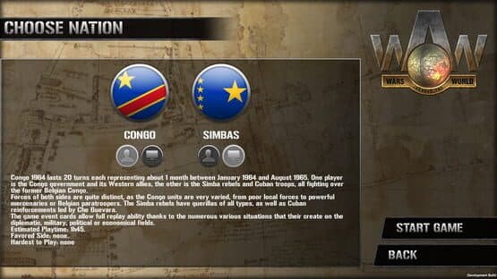 Wars Across the World: Congo 1964 — screenshot 2