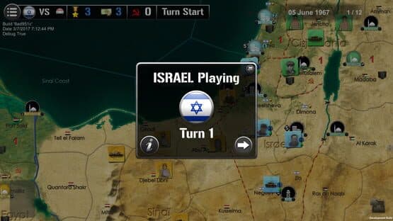 Wars Across the World: Six Days 1967 — screenshot 3