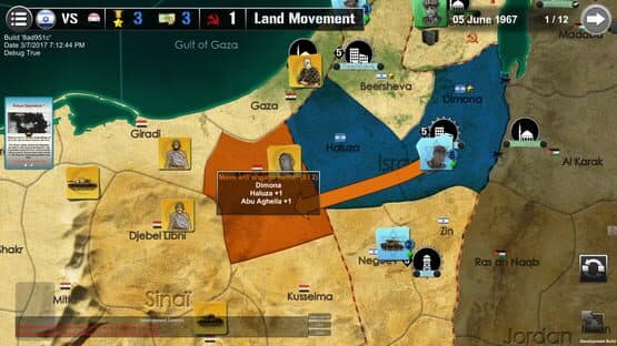 Wars Across the World: Six Days 1967 — screenshot 6