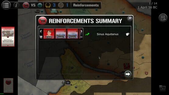 Wars Across the World: Caesar 56 — screenshot 2