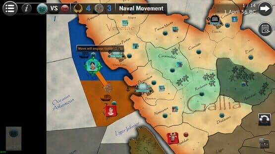 Wars Across the World: Caesar 56 — screenshot 3