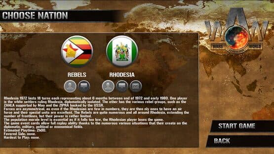 Wars Across the World: Rhodesia 1972 — screenshot 7
