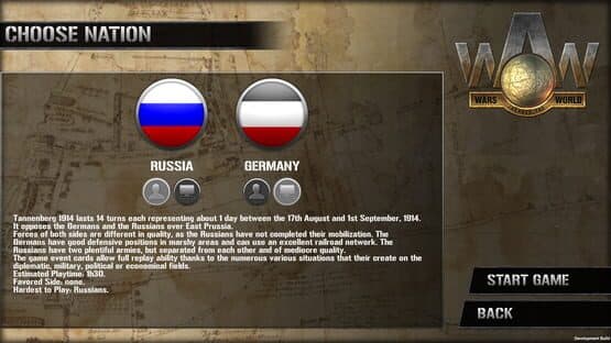 Wars Across the World: Tannenberg 1914 — screenshot 2