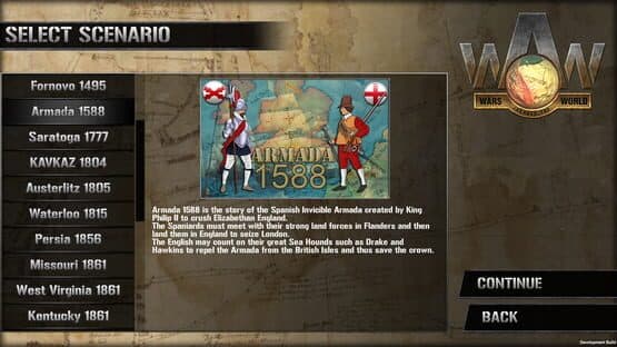 Wars Across the World: Armada 1588 — screenshot 1