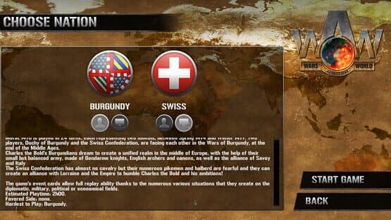 Wars Across the World: Morat 1476 — screenshot 2