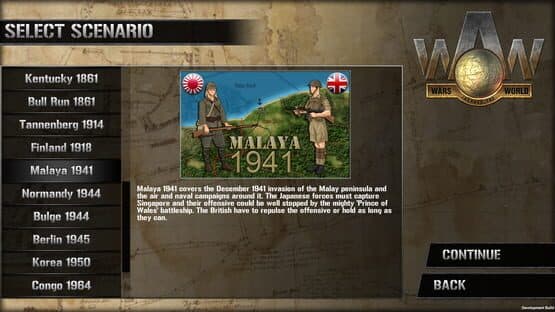 Wars Across the World: Malaya 1941 — screenshot 1