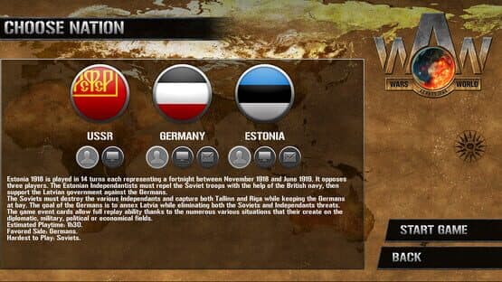 Wars Across the World: Estonia 1918 — screenshot 1