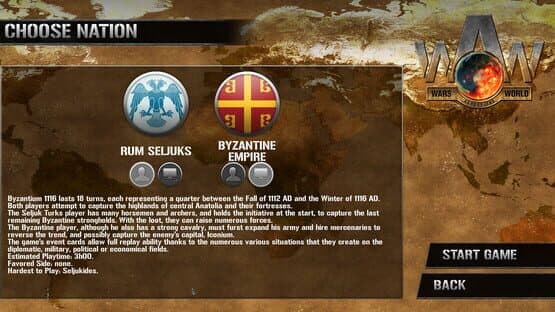 Wars Across the World: Byzantium 1116 — screenshot 2