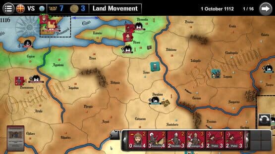 Wars Across the World: Byzantium 1116 — screenshot 7