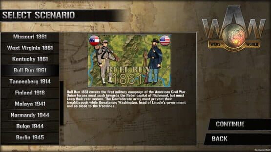 Wars Across the World: Bull Run 1861 — screenshot 1