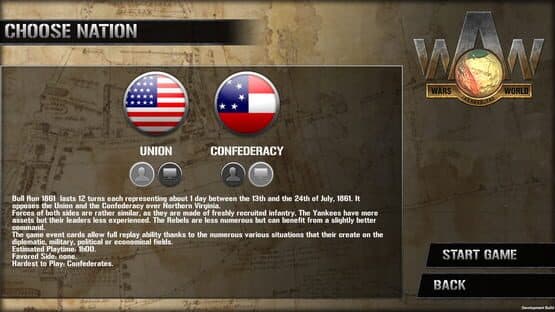 Wars Across the World: Bull Run 1861 — screenshot 2