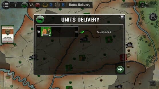 Wars Across the World: Caesar 57 — screenshot 8