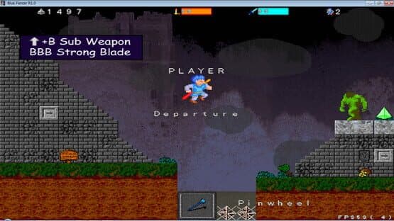 Blue fencer Resurrection — screenshot 1