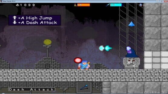 Blue fencer Resurrection — screenshot 2