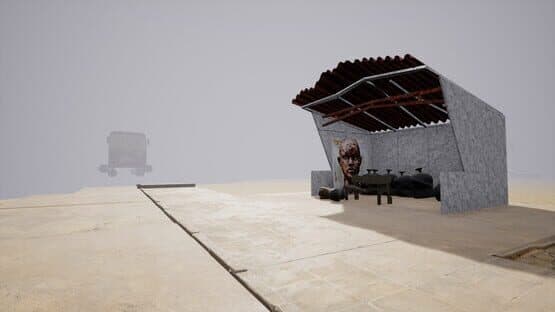 Bus stop in the fog — screenshot 5