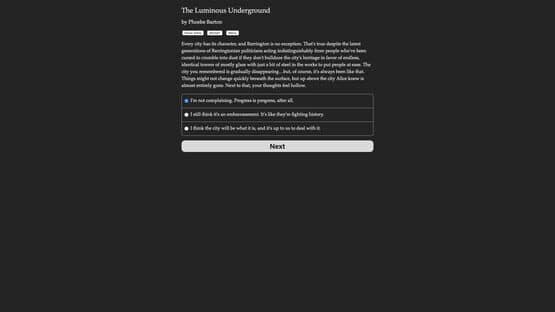 The Luminous Underground — screenshot 3