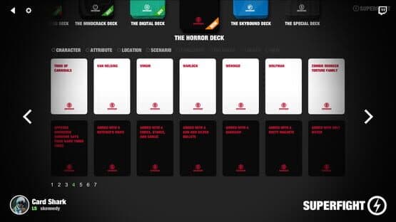 Superfight: The Horror Deck — screenshot 3