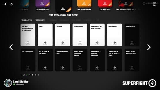 Superfight: The Expansion One Deck — screenshot 3