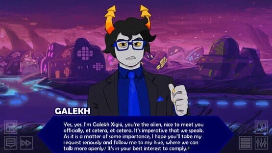 Hiveswap Friendsim: Volume Twelve — screenshot 1