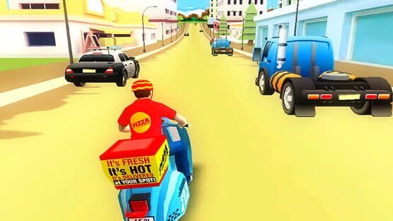 Pizza Bike Rider — screenshot 1
