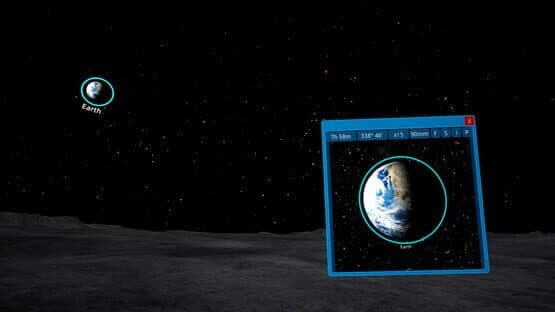 Virtual telescope — screenshot 2
