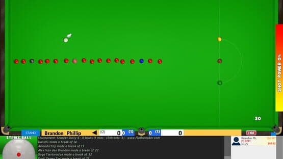 Flash Snooker Game — screenshot 2