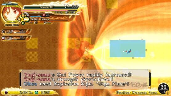 Touhou Genso Wanderer Reloaded: Utsuho Reiuji — screenshot 3