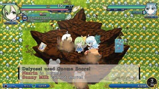 Touhou Genso Wanderer Reloaded: Daiyosei — screenshot 3