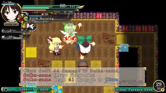 Touhou Genso Wanderer Reloaded: Utsuho Reiuji — screenshot 5