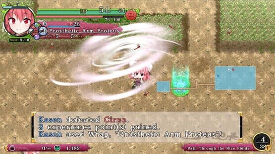 Touhou Genso Wanderer Reloaded: Kasen Ibaraki — screenshot 4