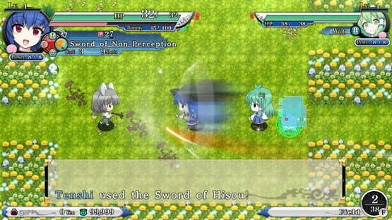 Touhou Genso Wanderer Reloaded: Tenshi Hinanawi — screenshot 2