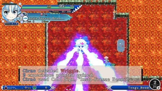 Touhou Genso Wanderer Reloaded: Cirno — screenshot 3
