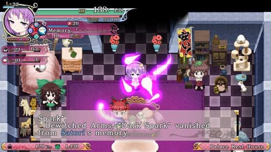 Touhou Genso Wanderer Reloaded: Satori Komeiji — screenshot 4