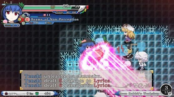 Touhou Genso Wanderer Reloaded: Tenshi Hinanawi — screenshot 4