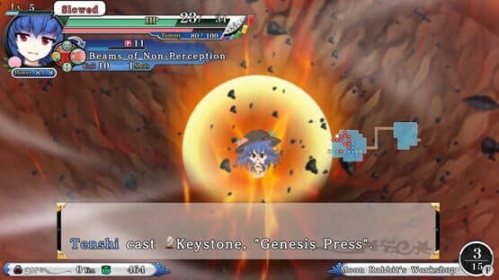 Touhou Genso Wanderer Reloaded: Tenshi Hinanawi — screenshot 5