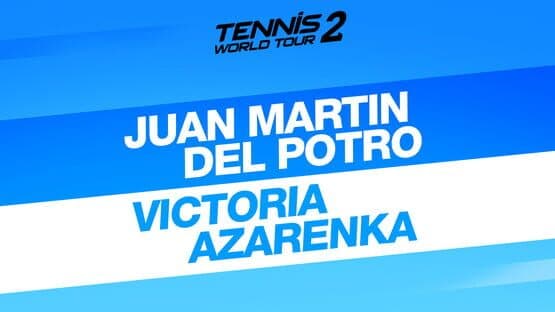 Tennis World Tour 2: Juan Martin Del Potro & Victoria Azarenka — screenshot 1