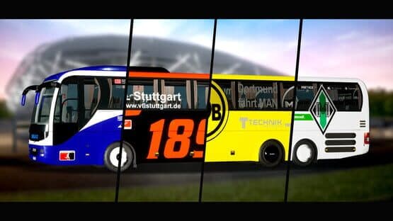 Fernbus Simulator: Football Team Bus — screenshot 1