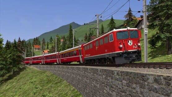 Train Simulator: RhB Enhancement Pack 04 Add-On — screenshot 1