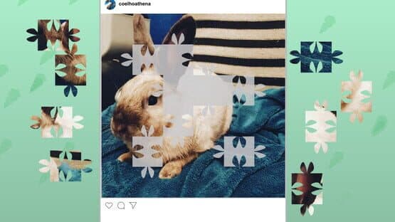 Athena, the rabbit: Jigsaw Puzzle — screenshot 1