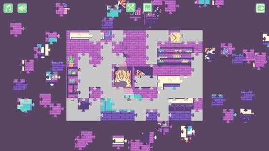 Newton's Life at Home: Pixel Art Jigsaw Puzzle — screenshot 3